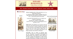 Desktop Screenshot of howardrosenfeld.com